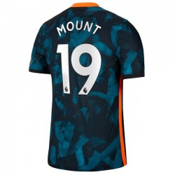 Camisola Chelsea Mason Mount 19 Equipamento Terceiro 2021-2022 Manga Curta